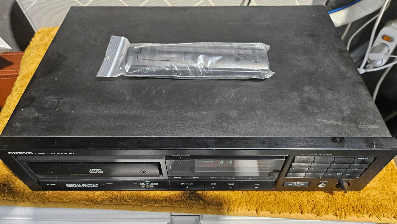 온쿄 CD플레이어 리모컨 포함 DX-3500 이미지