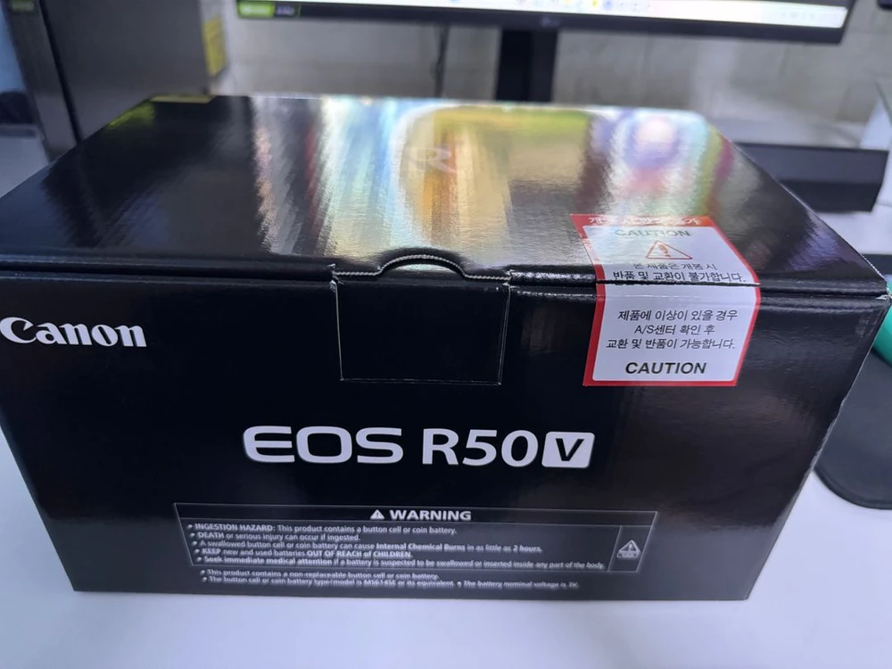 캐논 R50V 새상품 판매 - 안심되는 중고거래