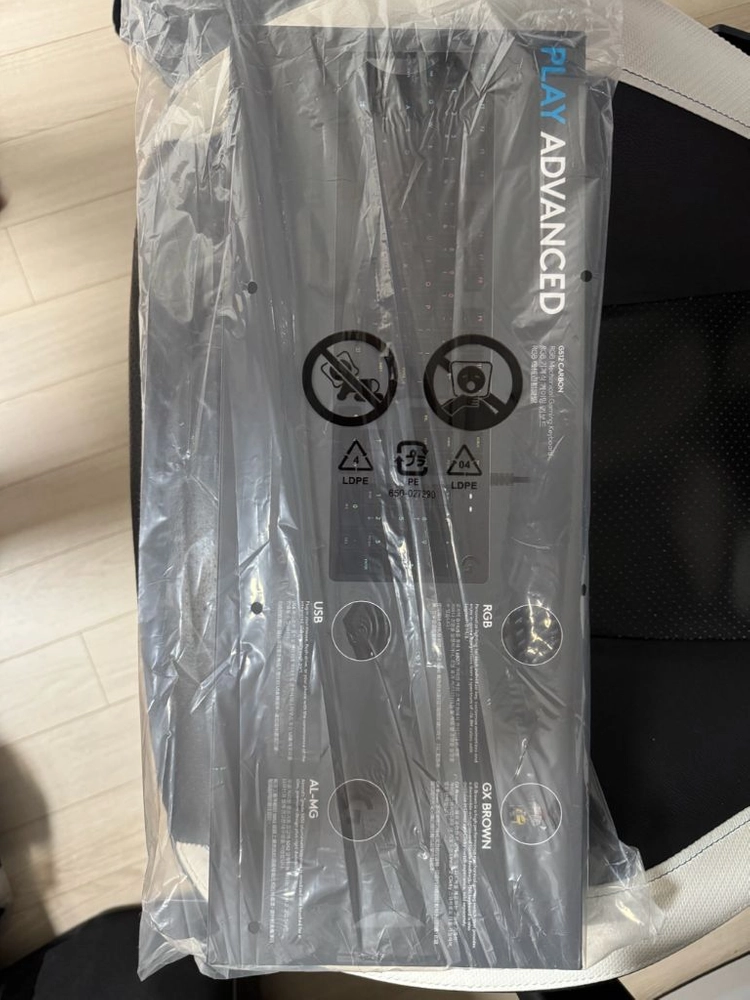 로지텍 G512 GX CARBON 갈축 기계식 키보드 이미지