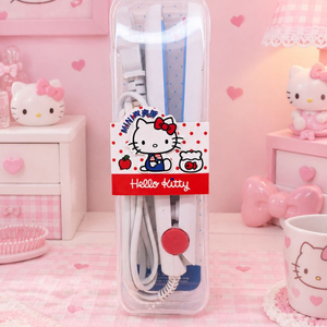 (새상품)산리오 헬로키티 미니 고데기(휴대용/여행용 판고데기)(택포) 이미지
