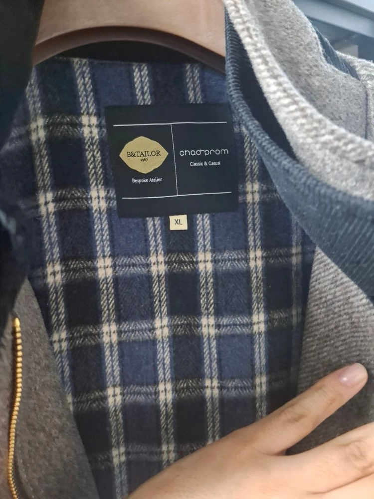 새상품)비앤테일러 채드프롬 발마칸 레귤런 코트 xl 사이즈팜 이미지
