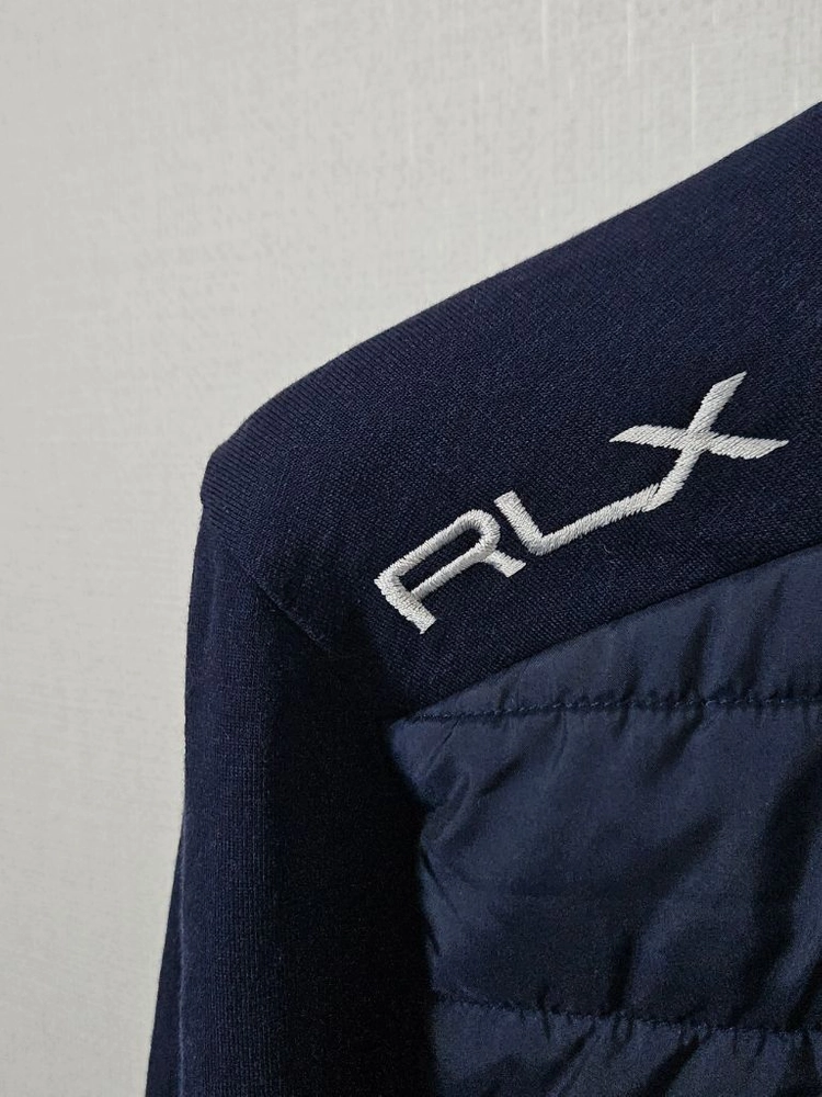폴로 랄프로렌 RLX 니트패딩 하이브리드 골프 울 스웨터 가디건 경량패딩 집업자켓 정품 L 이미지