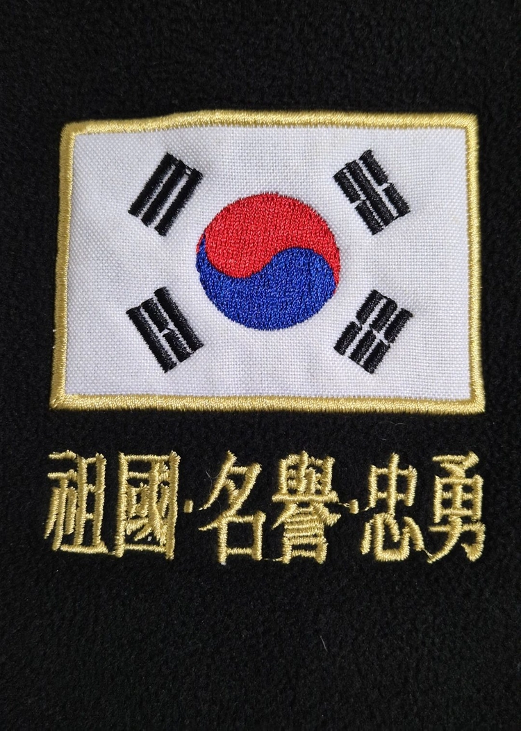 육군3사관학교 58기 밀리터리 맞춤 기념 기모 후리스 자켓 점퍼 전투복 군복 (S) 이미지