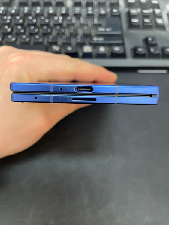 갤럭시Z폴드7 블루 256GB 무잔상 상태좋은 중고119만5천팝니다 이미지