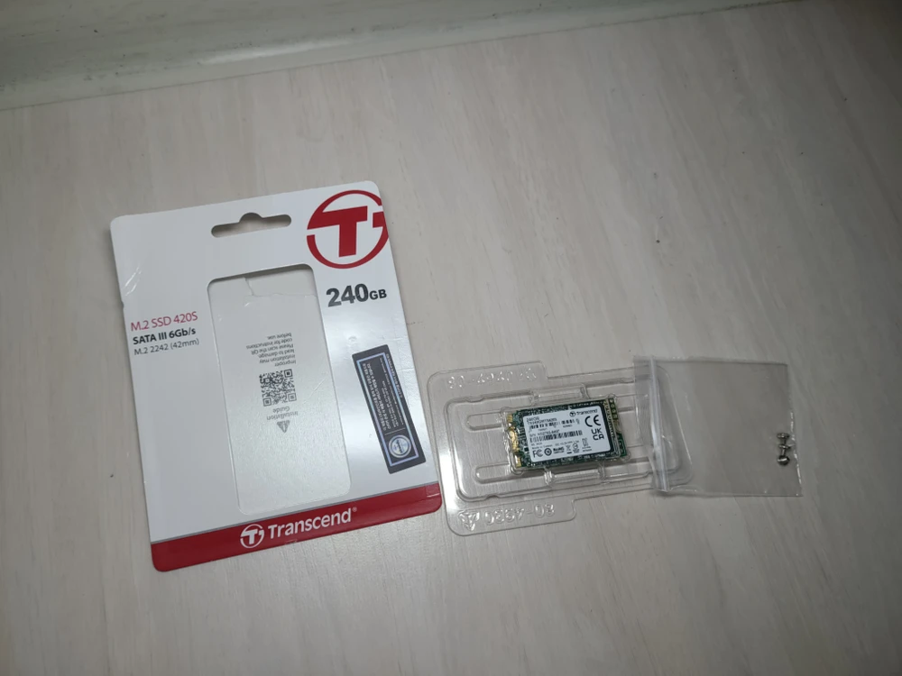 새거 트랜센드 M.2 SSD SATA 2242 - 안심되는 중고거래