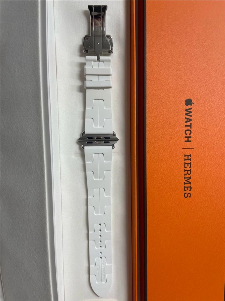 애플워치 에르메스 킬림 블랑 46mm SSS급 이미지