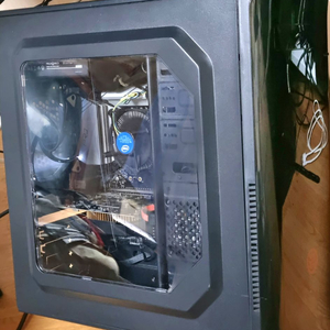 게이밍 컴퓨터 본체 데스크탑 PC i3-10100F 삼성 ssd 860evo 250g 이미지