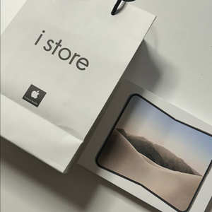 아이폰듀오 256GB 화이트 미개봉 이미지