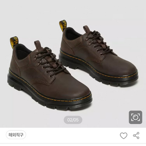 240 닥터마틴 리더 크레이지 호스 레더 구두 로퍼 브라운 이미지