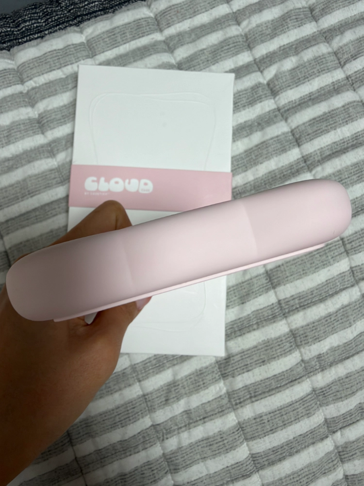 케이스티파이 17프로맥스 클라우드 구름 케이스 핑크 이미지