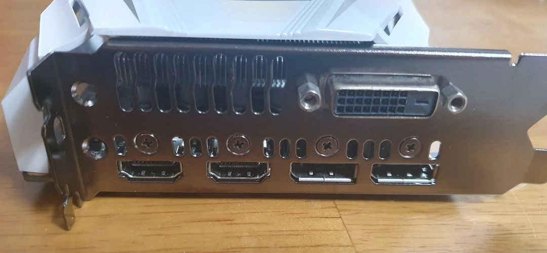 ASUS 그래픽카드 화이트 GTX1060 6GB 이미지