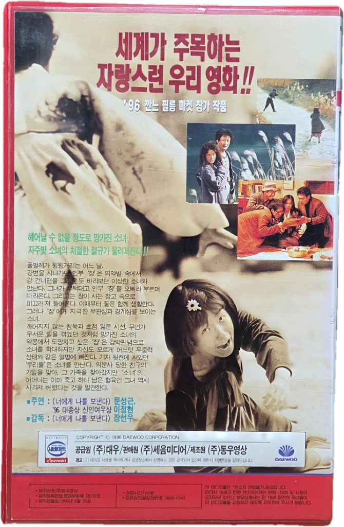 이정현의 꽃잎 비디오테이프 이미지