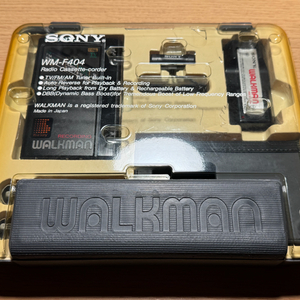Sony 워크맨 WM-F404 정크 이미지