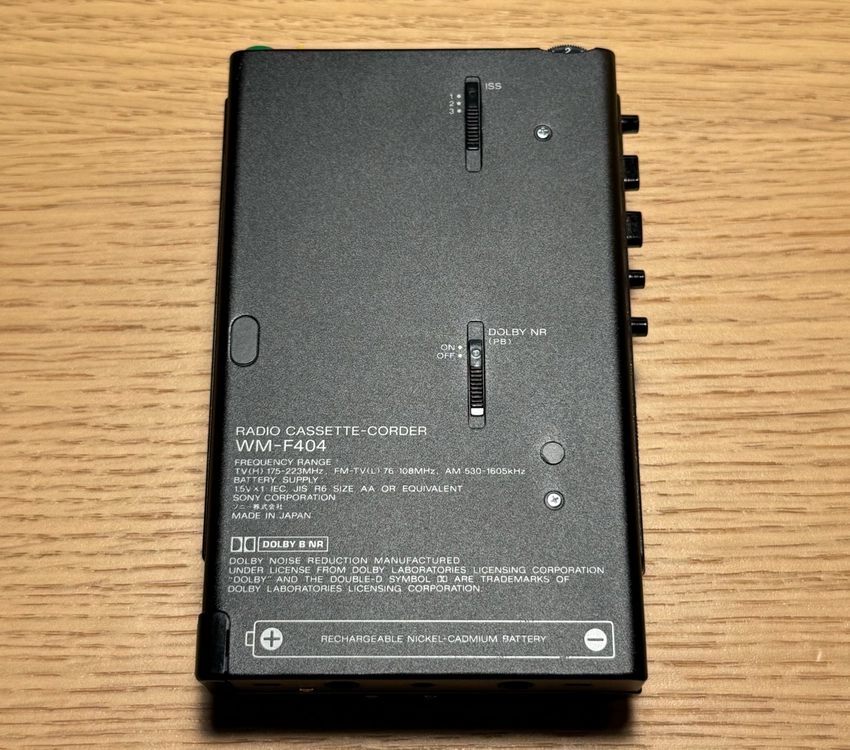Sony 워크맨 WM-F404 정크 이미지