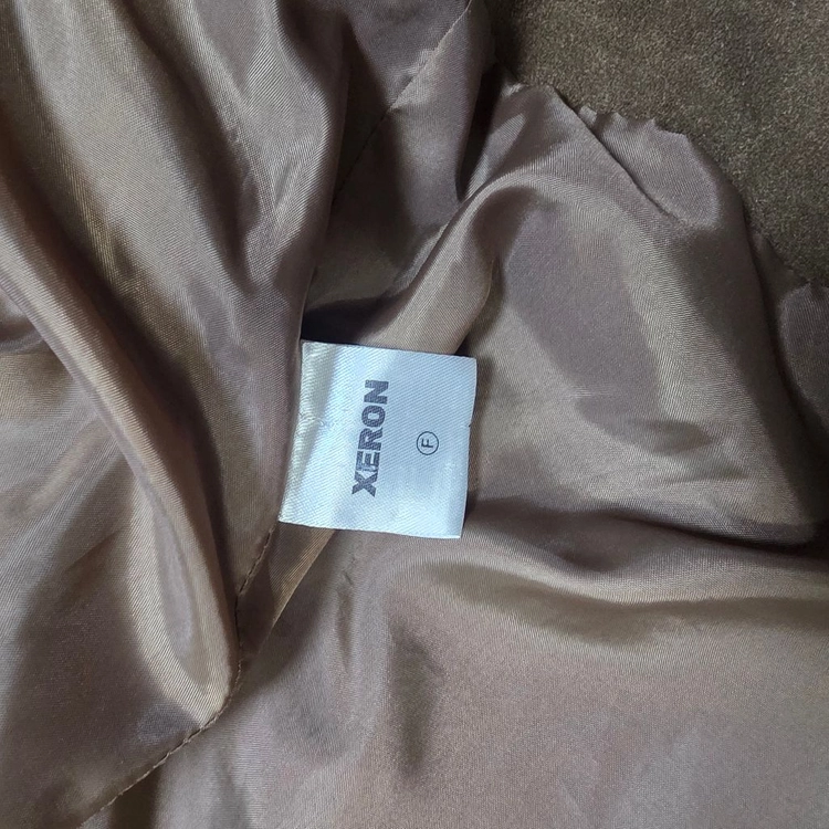 남성 Free M~XL 제론 XERON 브라운 스웨이드 자켓 바이커 라이더 자켓 이미지