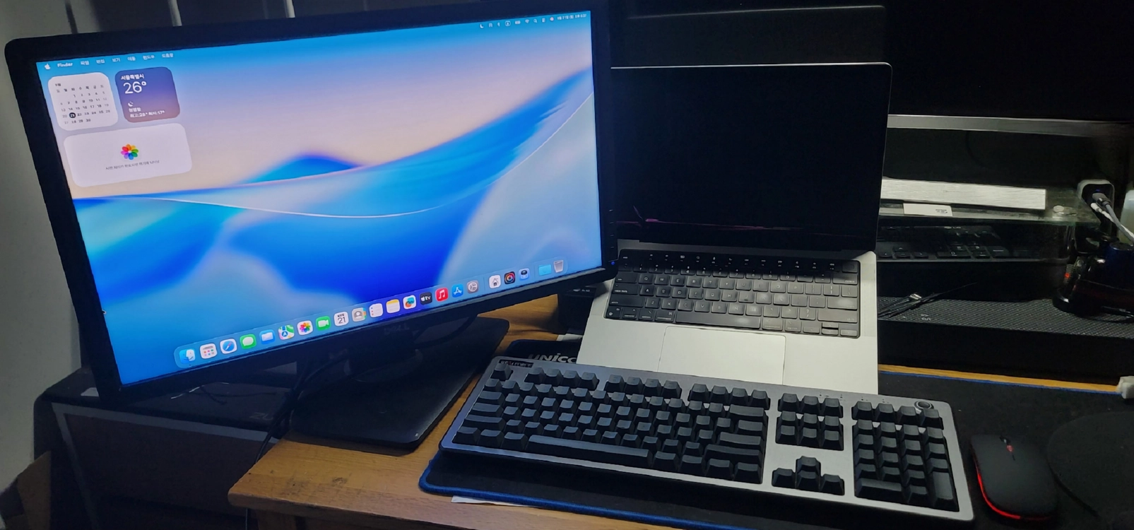 [액정만 불량 48사이클 S급] A2442 맥북 M1프로 16GB 512GB (썬더볼트 도킹포함) 이미지