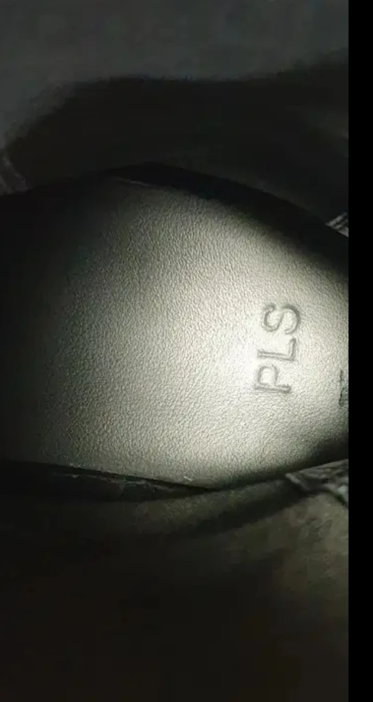PLS 플리징 M_SB_2100 소가죽 스퀘어토 삭스형 워커 부츠 블랙 (265) -굽5.5cm 이미지