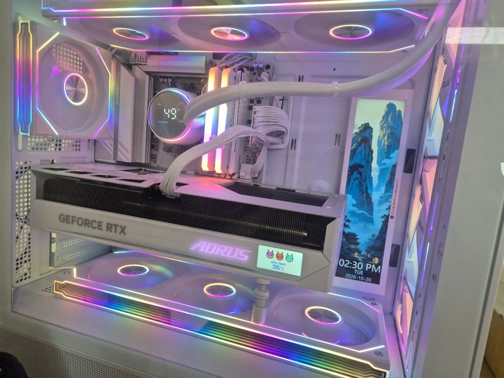 RTX5080 어로스마스터 ICE 그래픽카드 판매 이미지