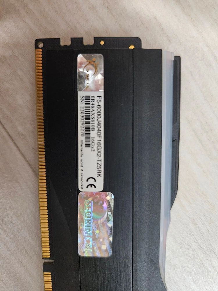 G.SKILL Trident DDR5 16GB 램 - 안심되는 중고거래