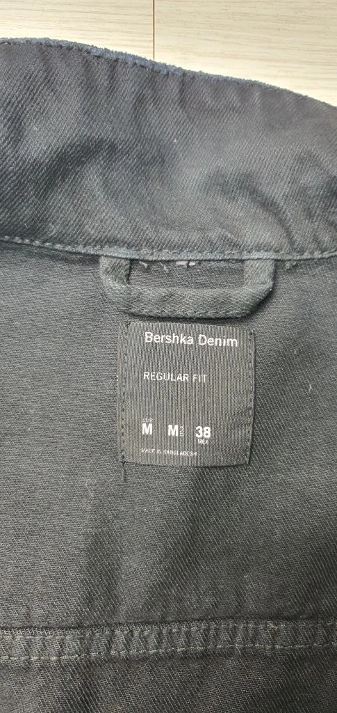 Bershka Denim 블랙 데미지자켓(해외판) 105호 실측! S급! 드라이완료! 이미지
