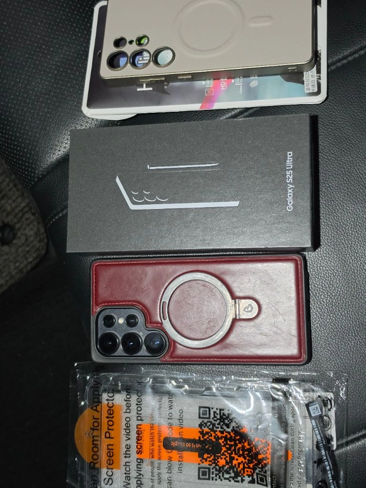 갤럭시 S25 Ultra 512GB 블랙 색상 이미지