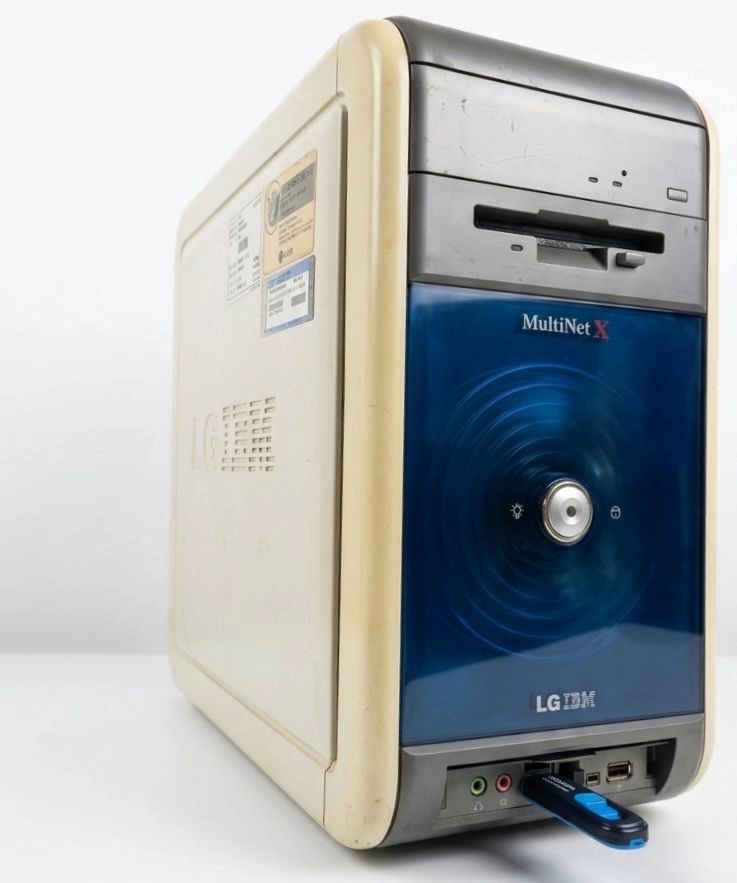 옛날컴퓨터 LG IBM 멀티넷X 팬티엄4 레트로 컴퓨터 산업용 추천 이미지