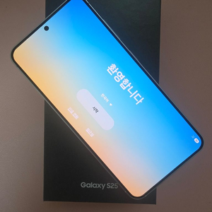 갤럭시 S25 아이스블루 256g 이미지