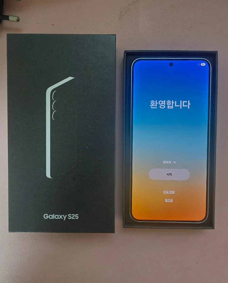 갤럭시 S25 아이스블루 256g 이미지
