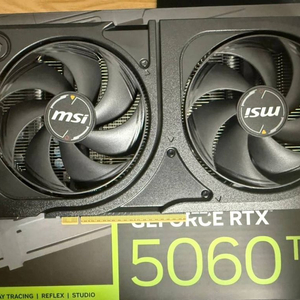 MSI RTX 5060Ti 8gb 판매 이미지