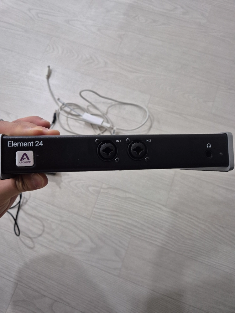 아포지 element 24 apogee 오디오인터페이스 이미지