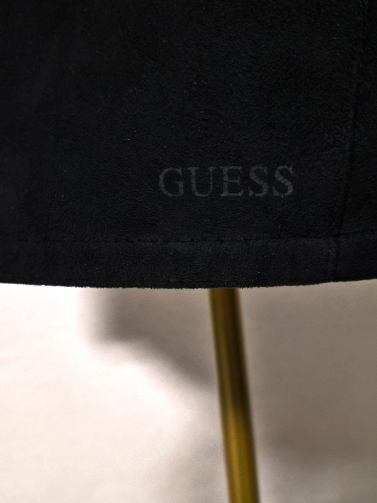 드라이완료! Guess 블랙 스웨이드 퍼 안감 자켓 105 이미지