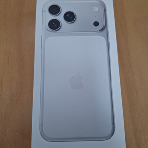 애플 아이폰17프로맥스 실버 256GB 공기계 풀박스 판매합니다. 이미지