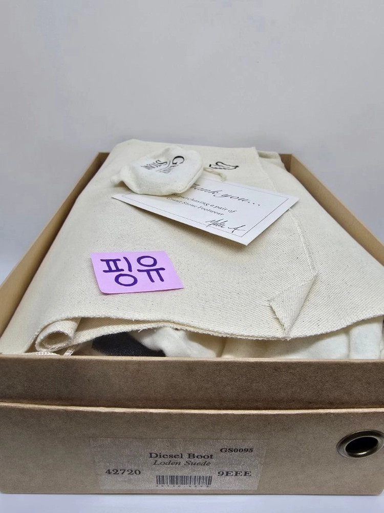 미사용 / 그랜트스톤 디젤 부츠 로덴 스웨이드 / 9eee 이미지