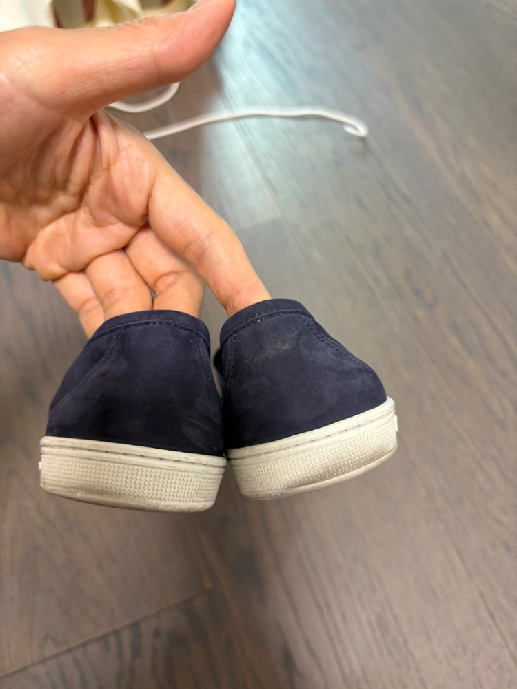 페라강오 네이비 스웨이드 로퍼7.5 이미지