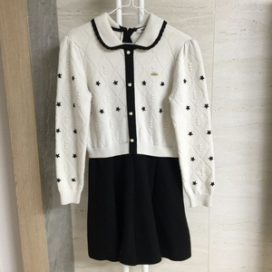 DAKS 닥스 24 키즈 카라 니트 원피스 150 이미지