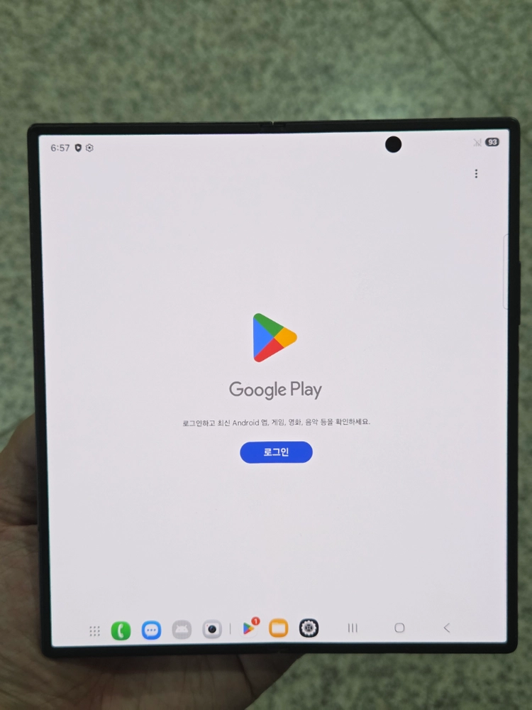 [자급제] 갤럭시 Z폴드7 512GB 블랙쉐도우 공기계 판매합니다. 이미지