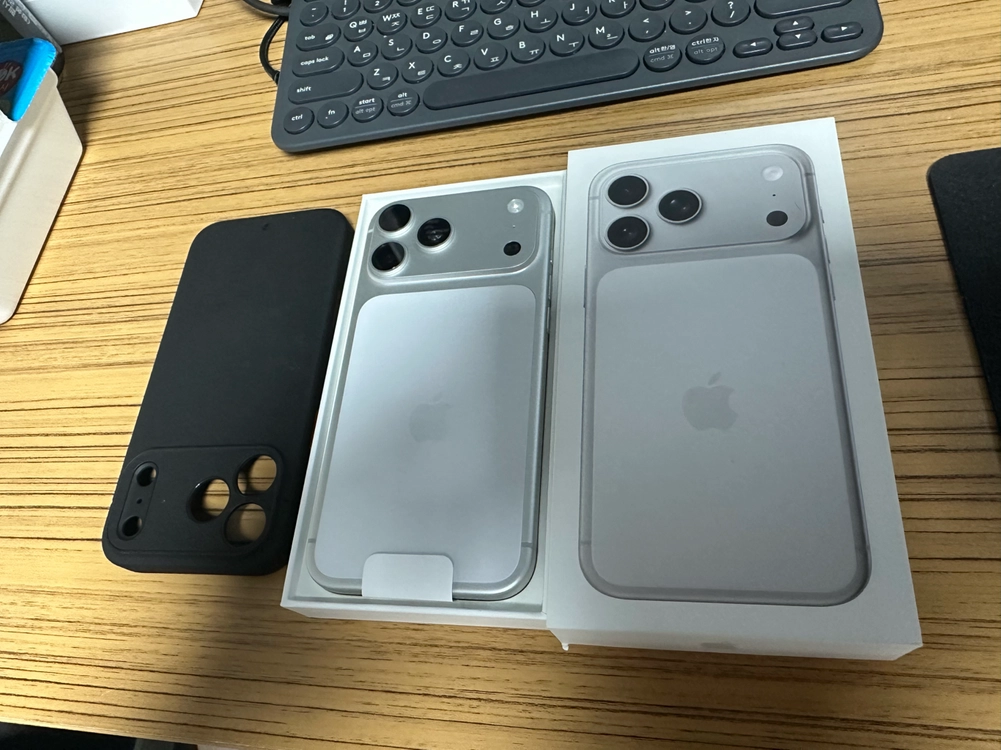 아이폰17 프로맥스 256gb 실버 이미지