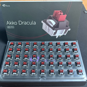 Akko Dracula 키보드 스위치 45개 세트 이미지