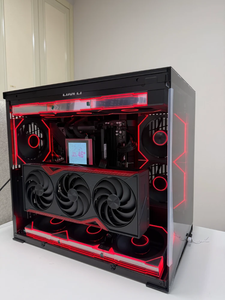 7800x3D / 5070ti 리안리 완본체 시스템 이미지