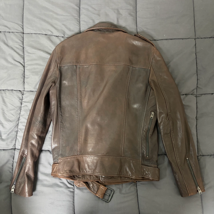 올세인츠 양가죽 라이더 자켓 VOLTAIRE BIKER 이미지