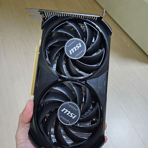 msi 4060ti 16gb 그래픽카드 이미지