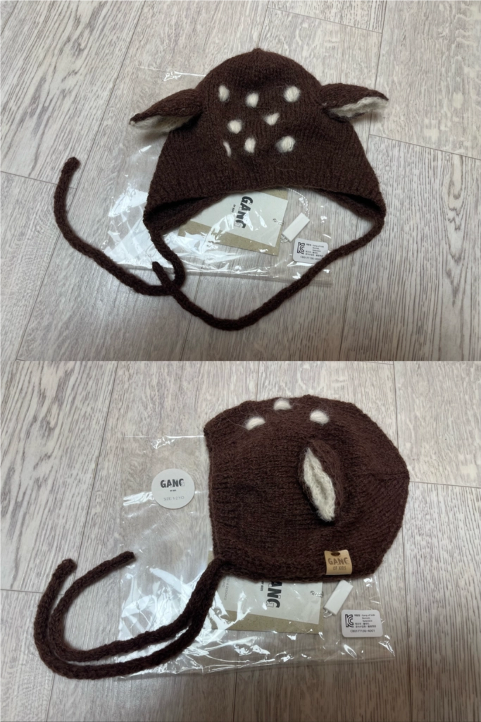 아기크리스마스룩일괄(갱오브키즈 밤비,우프 밤비, 모어댄 긴팔, 밤비?양말) 이미지