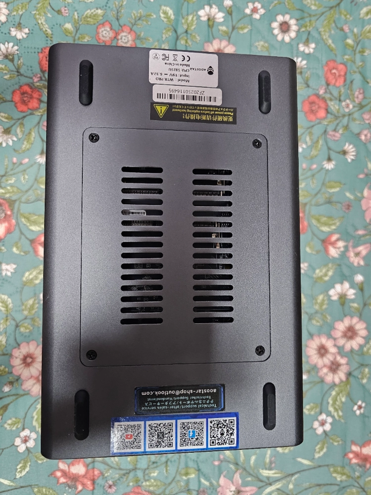 WTR PRO 5825u 베어본 부품용 이미지