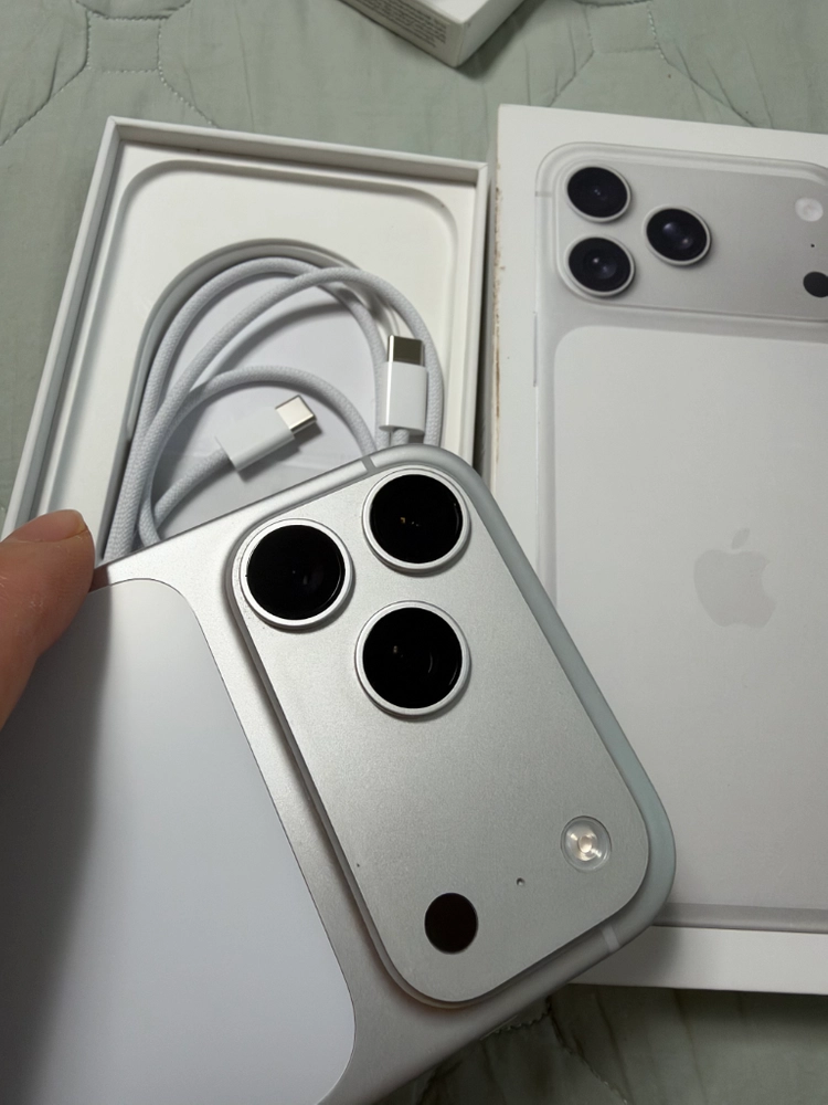 애플 아이폰 17 프로맥스 실버 256GB 자급제 이미지