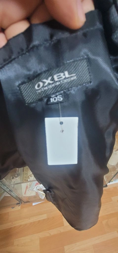 [미착용 새상품] OXBL 프리미엄 천연 양가죽 블레이저 자켓 (블랙, 105호) 실물로 보면 인조가죽과는 차원이 이미지