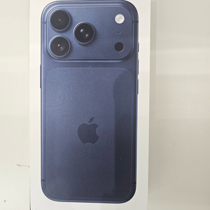 아이폰 17프로 256GB 딥블루 자급제 새상품 판매합니다 이미지