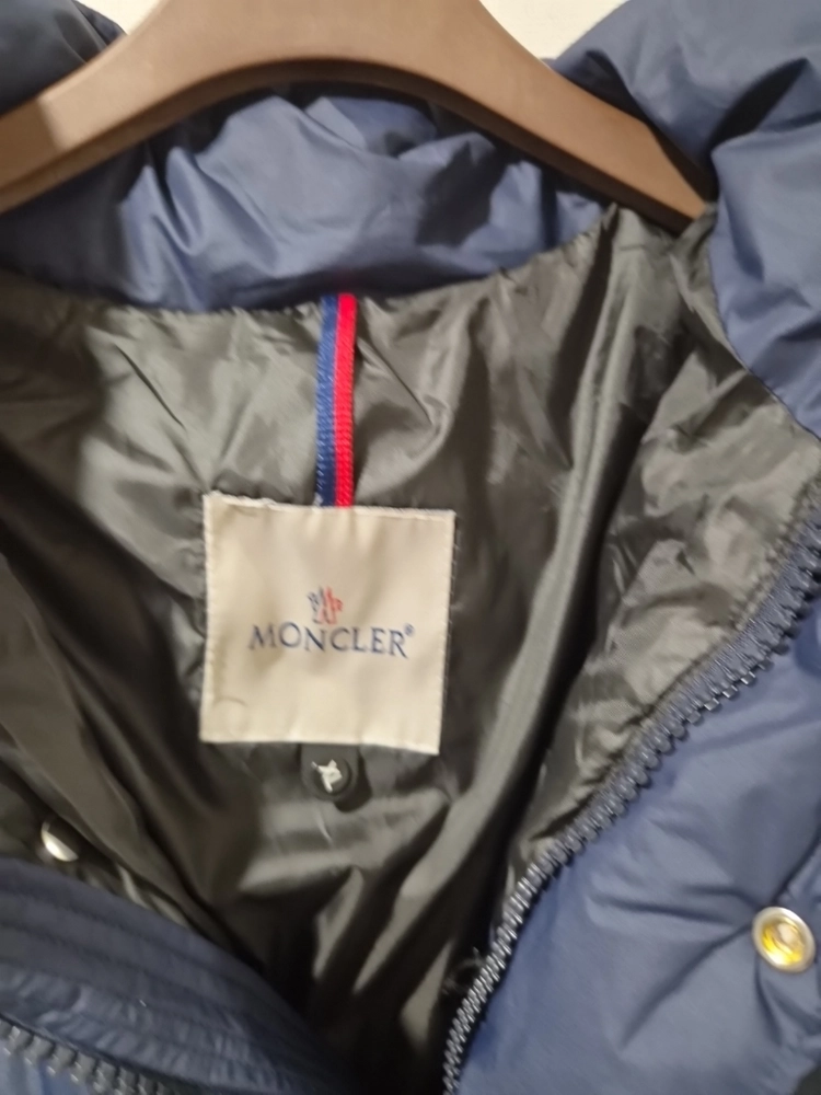 몽클레르(MONCLER) 마야 숏 다운 패딩 자켓 (네이비 / XL) 이미지