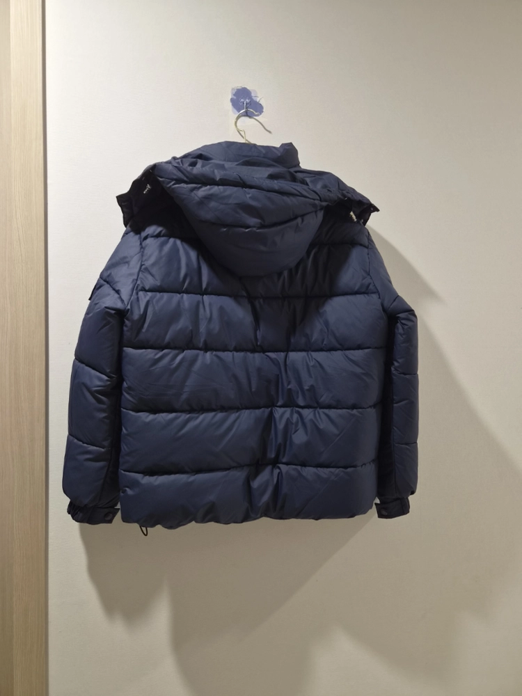 몽클레르(MONCLER) 마야 숏 다운 패딩 자켓 (네이비 / XL) 이미지