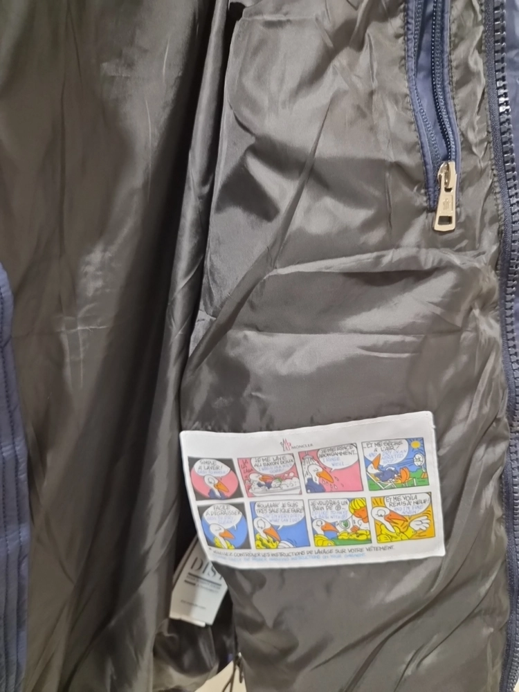 몽클레르(MONCLER) 마야 숏 다운 패딩 자켓 (네이비 / XL) 이미지