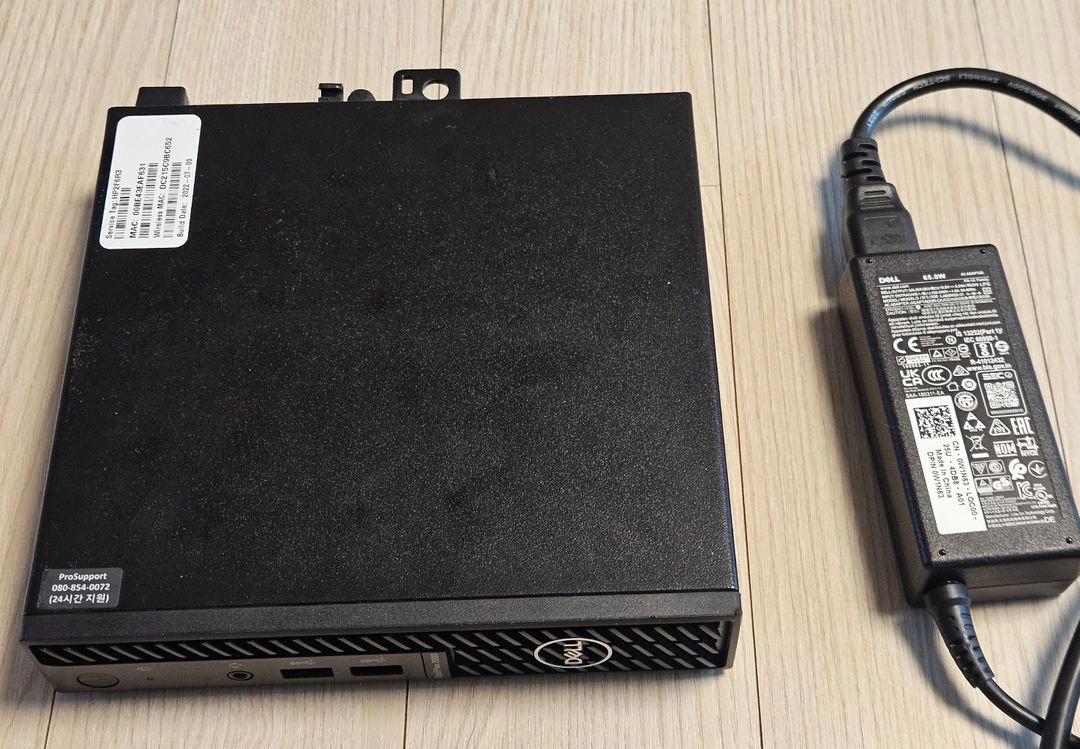 델 미니 pc i5-12500t optiplex 3000 micro 옵티플렉스 마이크로 이미지